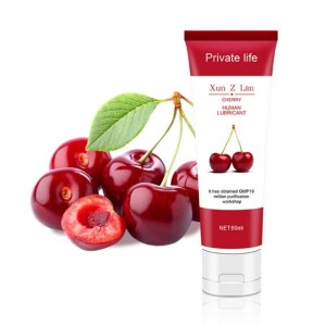 Edible Fruit Flavor Adult Lubricant Gel Lube Edible Oral Sex Sexual Massage Oil - 60ml