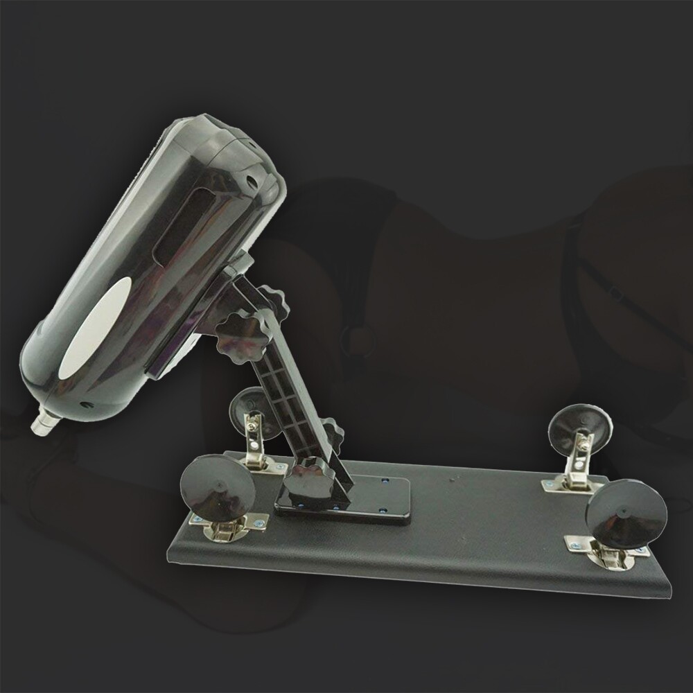 Machine de sexe de masturbation en couple avec coupe vaginale et 8 pièces de fixations de gode