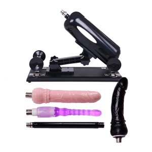 Luxueux ensemble de pistolet sexuel automatique pour femmes