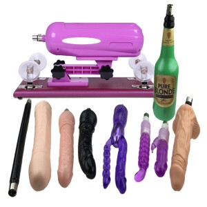 Sex Machine avec accessoires de gode et coupe vaginale Meubles de sexe pour hommes et femmes