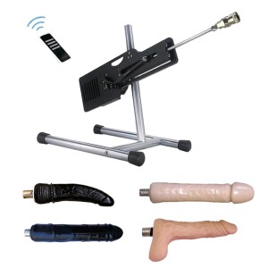 6 Speed Smart Remote Control Sex Machine With 4 Pcs Big Dildos for Women