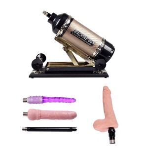 Automatische Sexmaschine für Frauen mit 4 Stück Dildo-Anhängen Sexspielzeug für Frauen