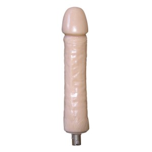 Adjunto de máquina automática de sexo Gran consolador de carne de silicona consolador de 26 cm de longitud 5.5 cm de ancho