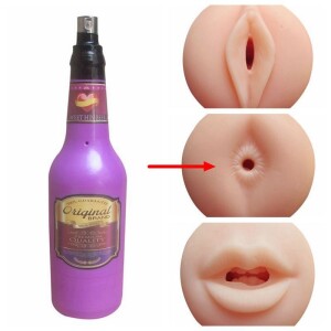 Adjunto de máquina sexual para masturbación anal masculina Copa de cerveza para hombres