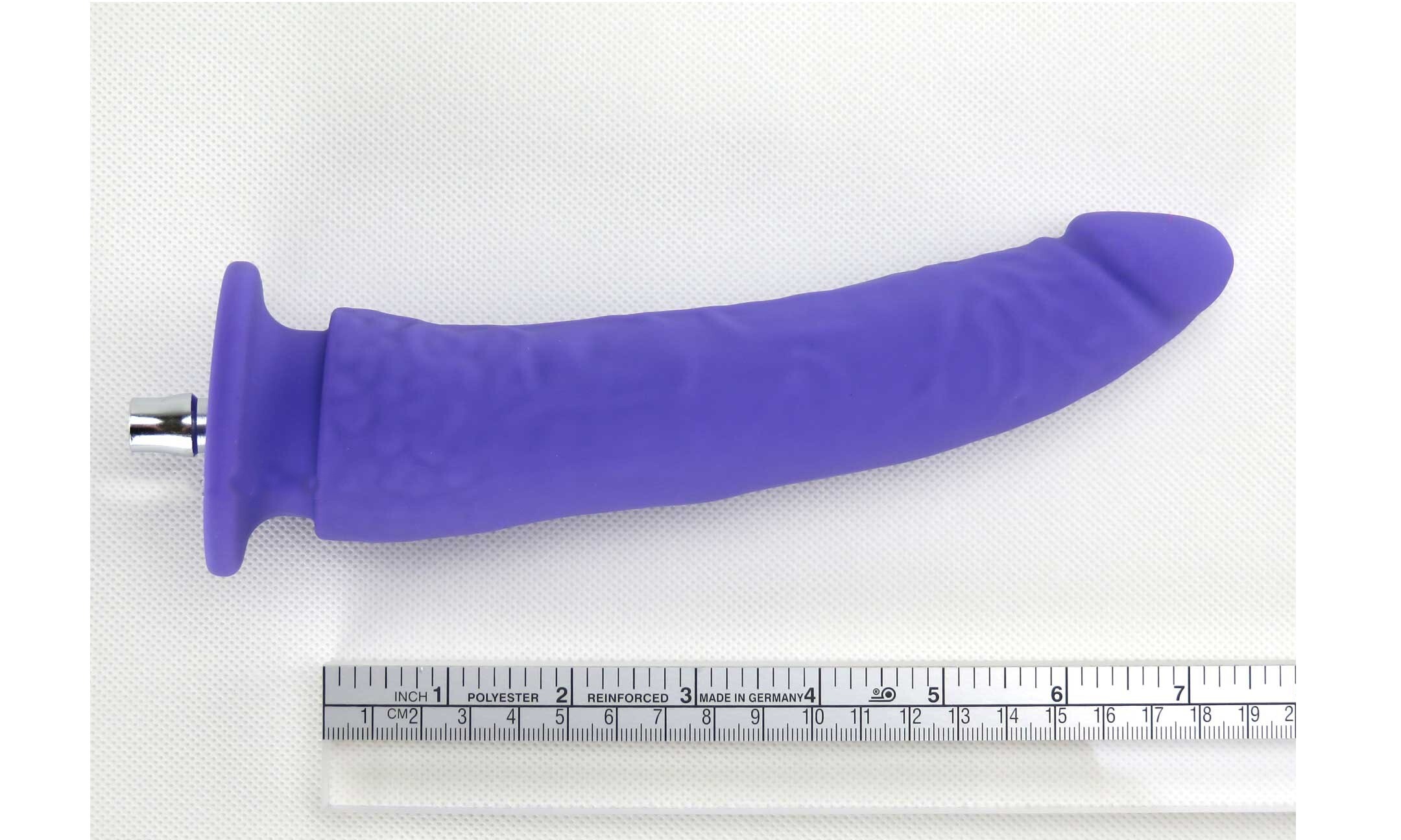 7,5'' Harde Handgreep Slanke en Ultrazachte Dildo Ontworpen voor Anale Seks Speciaal voor Premium Seksmachine Paars