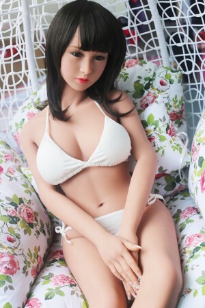 Bambola sessuale in silicone con grande sedere di 158 cm per uomo masturbatore